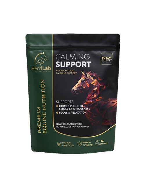 HerdLab Calming Support 1kg horse calming supplement pouch
