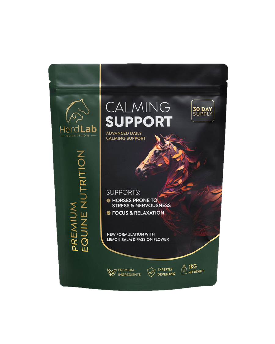 HerdLab Calming Support 1kg horse calming supplement pouch