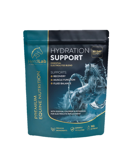 HerdLab Hydration Support 1kg horse electrolyte pouch